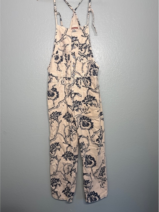 Pilcro Denim - Anthropologie Pilcro The Painter floral overalls 29